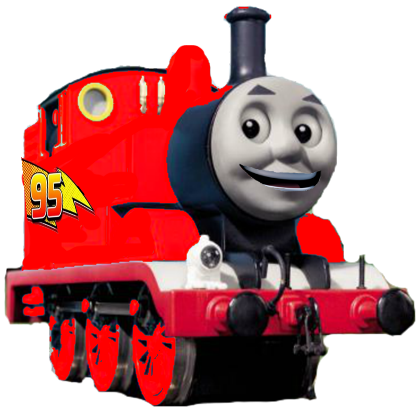 File:Lightning McQueen the 95 red engine (2).png