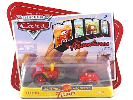 File:Mini Adventures Lightning McQueen's Team Tractor and Luigi card.jpg