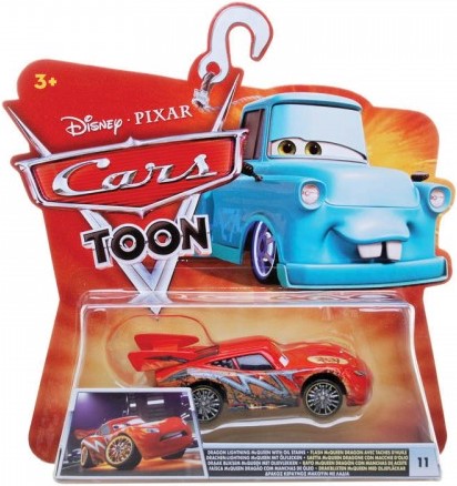 File:Cars Toon Collection Dragon Lightning McQueen with Oil Stains international card.jpg
