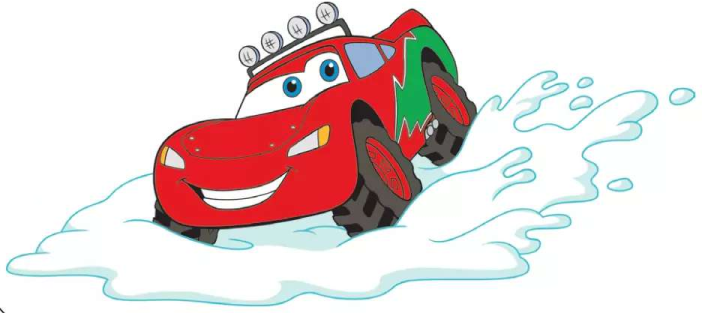 File:Holiday 2009 Snowplow Lightning McQueen 2D artwork.png