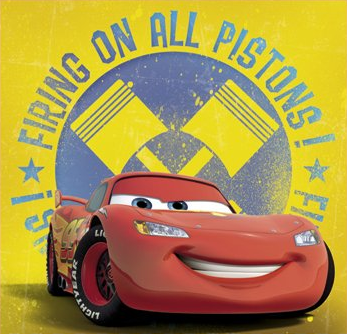File:Cars Rule the Road badge Firing on All Pistons.png
