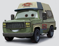 Artwork from Meet the Cars book.