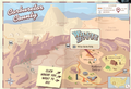 Map of Carburetor County from The World of Cars Online.