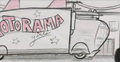 As he appears in concept art for Cars.