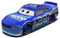 No. 33 - Dud "Beach" Throttleman Born: December 31st 1985 Hometown: Pensacola, Florida Career Lasted: 2012-2016 Awards: 2012 Piston Cup Rookie of the year Reason for Leaving: Mood Springs fires Dud and was replaced by Ed Truncan.