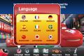 Language selector.