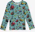 Blue Toddler Long Sleeve Shirt (PP-TP008-PXC) by Posh Peanut