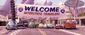 Traffic dwindles in the town's heyday.
