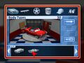 A red Hollismobile Rumbler in the Cars Toon: Mater's Tall Tales video game