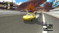 Trophy Girl racing in Radiator Springs Speedway