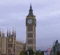 Big Bentley: part of the Houses of Parliament