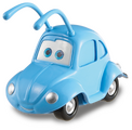 Prototype stock image of die-cast with blue windows