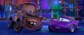 Promotional image of Mater and Holley at the Tokyo Party. Does not appear in the actual film.